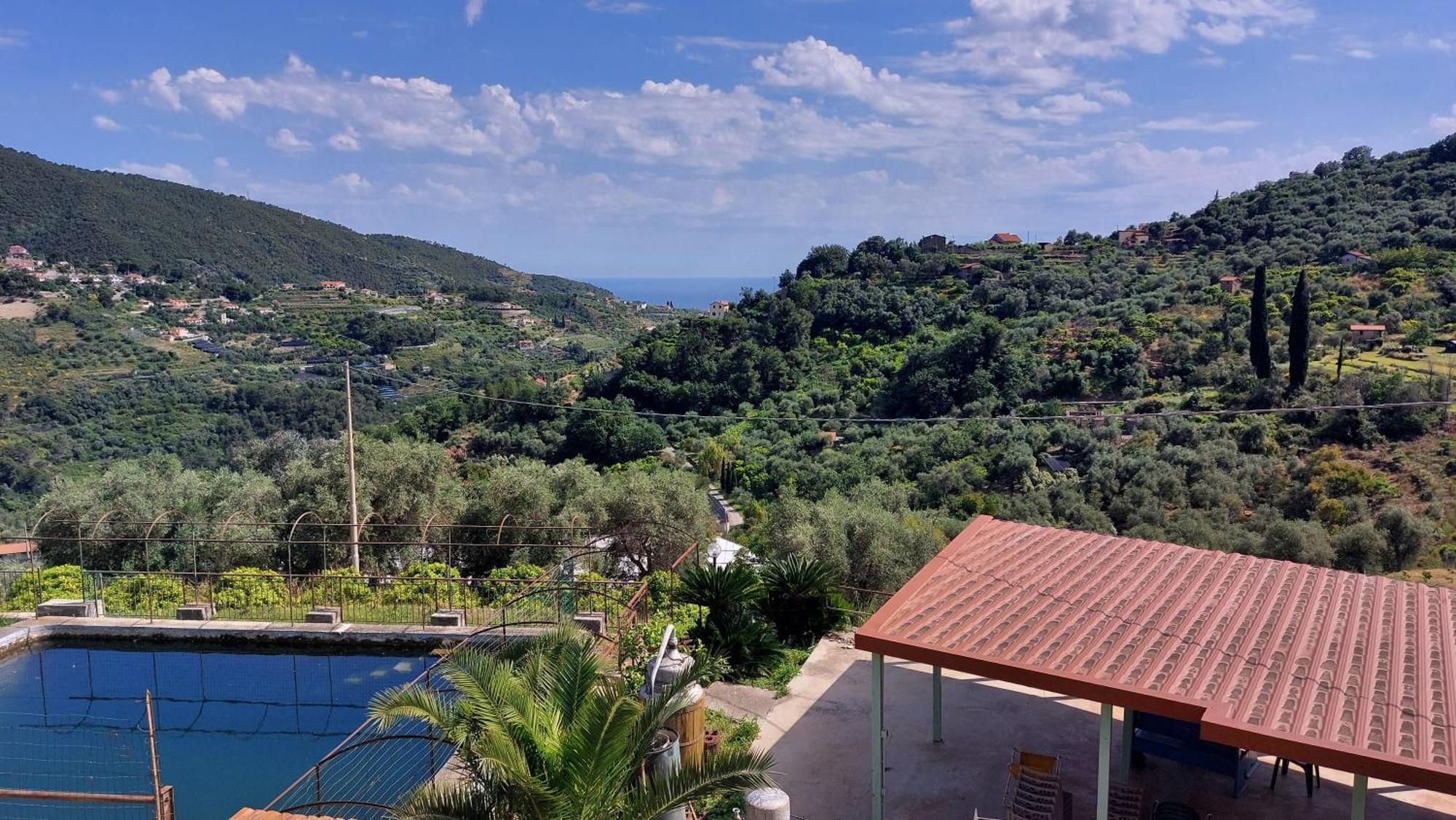 Il Nido Del Viaggiatore Vallebona Luaran gambar
